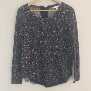 LC Lauren Conrad | Lace Hem Tunic